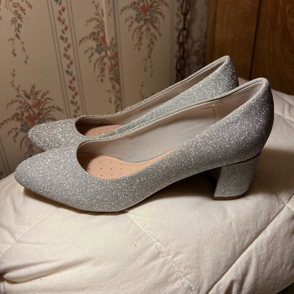 Cute Silver Heels